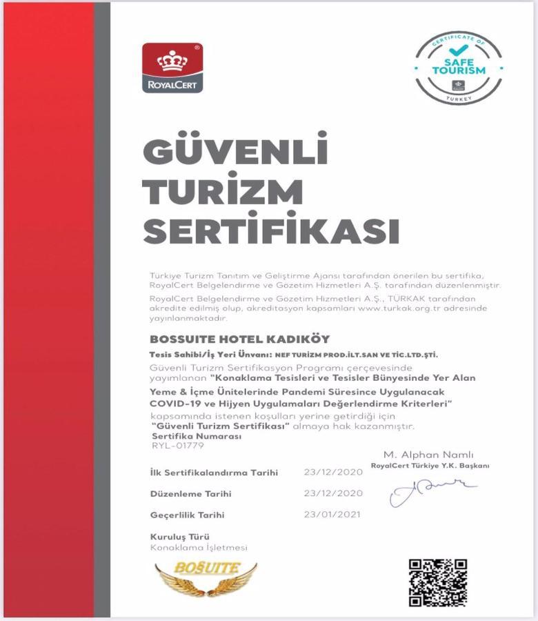 Hotel Bossuite Kadikoy Istanbul Eksteriør billede